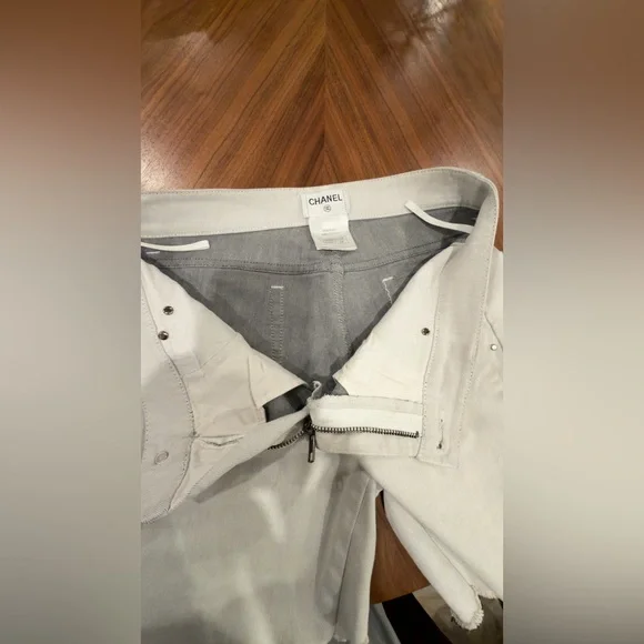 CHANEL Women's Denim Shorts - Picture 10 of 15